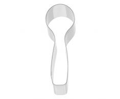 Kaiser La Forme Plus Toute lannÃ©e Emporte-piÃ¨ce en Forme de Emporte-piÃ¨ce, Tasse CuillÃ¨re, emporte-piÃ¨ce pour Biscuits, Ã 8Â cm, Acier, Transparent