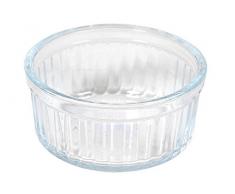 Inconnu 500Â° 565429 500GR Ramequin 220ML D10XH4.6CM, Verre, Transparent