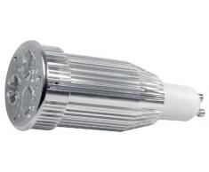 Transmedia LP2-39FL Power Spot LED 230 V 9 W GU10 Blanc Chaud