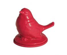 Rayher moule latex forme oiseaux  moule en latex oiseaux pour la fabrication dÂÂun moulage de statuette en bougie, plâtre ou savon  moule oiseaux de 11,5 x 10 cm, 400 g de capacité  rouge