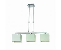 FARO BARCELONA 68533 Thana Lampe Suspension télescopique Blanc