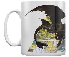 Pyramid International mg25230 How to Train Your Dragon 3 (Toothless) Mug, Céramique, multicolore