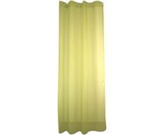 Linder 1013/82/375AB Uni Rideau Ã Åillets Polyester Vert 145 x 240 cm