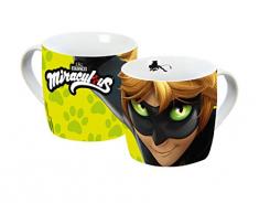 Miraculous 13006 Cat Noir Tasse à café en porcelaine