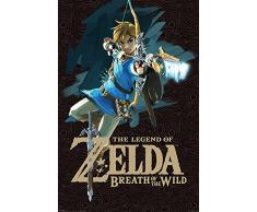 Poster Zelda Breath of the Wild LINK - Papier GlacÃ© - 91x61cm