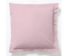Vision Taie dOreiller Rose - 65x65cm - 100% Coton, Rose
