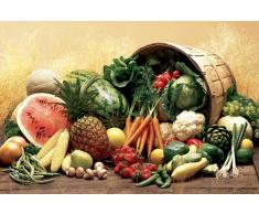 Empire Poster éducatif Fruits et légumes de la Cuisine avec Accessoire (en Anglais)