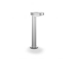 Philips luminaire extÃ©rieur LED borne Cockatoo acier lumiÃ¨re blanc chaud