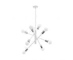 Eglo GRADOLI Suspension en acier Blanc 60 W