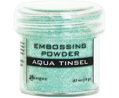 Ranger Aqua Guirlande de Poudre Ã Embosser, matiÃ¨re synthÃ©tique, Vert, 4.4Â x 4.4Â x 4.4Â cm