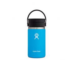 Hydro Flask Mug de voyage isotherme 354Â ml (12Â oz) en acier inoxydable avec isolation sous vide et bouchon Flex Sip Ã©tanche, goulot large, Pacific