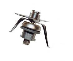 PIESSEONLINE Groupe de Couteaux Compatible pour BIMBY TM 21, Acier, 1