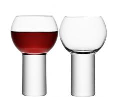 LSA International Boris Verre Ã vin Transparent 360Â ML, Transparent (Lot de 2)