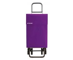 Rolser Jean in Chariot de Courses avec 2 + 2 Roues Mauve