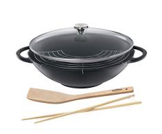 KÃ¼chenprofi 04 1500 10 37 Wok Fonte Noir 36 cm