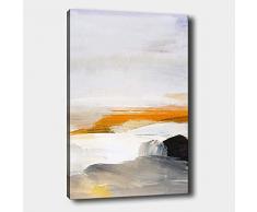 Bonamaison Peinture sur toile, multicolore, 50 x 70 cm - ConÃ§u et fabriquÃ© en Turquie