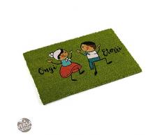 VERSA Paillasson Bailarines Ongi Etorri Multicolore Unique