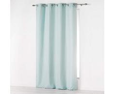 douceur dintÃ©rieur rideau a oeillets 140x260 cm microfibre absolu menthe