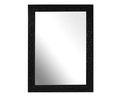 Inov8Â mfes-A4Â mobk Traditional Verre Miroir avec Cadre 29,7Â x 21Â cm, Paquet de 1, Mosaic Noir