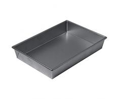 Kitchencraft Chicago mÃ©tallique Professionnel Anti-adhÃ©sif Cuisson et Plat Ã rÃ´tir, 33Â x 23Â cm (33Â x 22,9Â cm)Â âÂ Gris