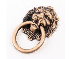 Poche Taille cuivre Tone filetage femelle Dia 3 mm tiroir armoire poignée de porte