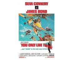 James Bond Pyramid International Peinture sur Toile You Only Live Twice Little Nellie Taille S