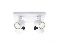 Plafonnier LED Philips myLiving, 3,5 W, avec ampoules incluses, Métal, weiÃ, Integriert 3.5 wattsW 230 voltsV