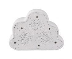 Clayre & Eef 6LMP483 Lampe de Table 24 x 10 x 18 cm E27/max 1 x 30 W