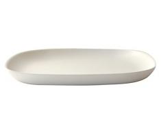 BIOBU by EKOBO 34840Â Gusto Petite Assiette, 23Â x 23Â x 2,5Â cm, Blanc