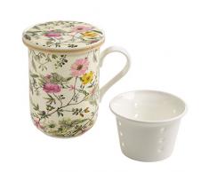 Maxwell & Williams WK03455 Tasse Porcelaine, Vanille, 11 x 8,5 x 11 cm