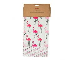 Dexam Flamingo Lot de 2 torchons Rose Taille Unique