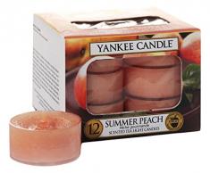 YANKEE CANDLE 1507733E PÃªche en Ã©tÃ© Bougies Chauffe-Plat, Cire, Orange, 8,6 x 8,5 x 6,3 cm