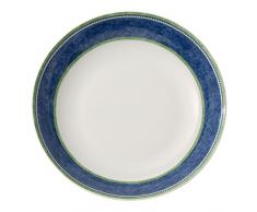 Villeroy & Boch Switch 3 Costa Assiette creuse, 21 cm, Porcelaine, Blanc/Bleu/Vert