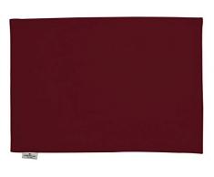 Tom Tailor 580703 T-Dove Lot de 6 Sets de Table Coton Rouge 35 x 50 cm