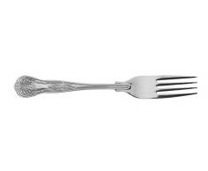 Grunwerg Kings Motif fourchettes de Table en Acier Inoxydable 18/0, Finition Miroir â Quotidien Paroisse de Couverts (Lot de 12)