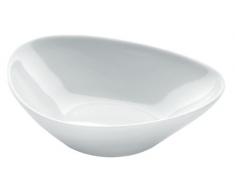 Alessi Fm10/54 S Colombina Collection Coupelle Basse en Porcelaine Blanche, Set de 6 PiÃ¨ces