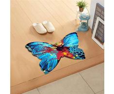 Bonamaison Paillasson décoratif Multicolore 50 x 80 cm