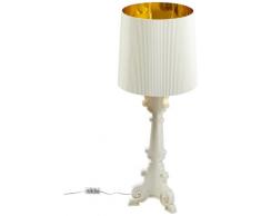 Kartell 907600 Lampe de table Bourgie (Blanc/or)