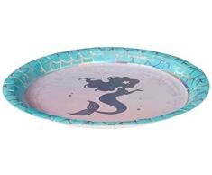 Creative Converting 336704, Assiette à dîner irisée en papier