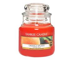 Yankee Candle Bougie parfumÃ©e en pot Orange, rouge, Small