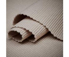 Linum UNI Chemin de Table, Coton, Beige Fonce, 45 x 150 cm