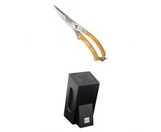 Sabatier - Set de Couteaux : Coupe volaille + Bloc Couteau