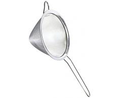 MaliS 43104 Passoire Maille Conique 16 cm, Acier Inoxydable, Argent