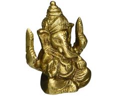 Statue Ganesha Sculpture Art Hindou DÃ©cor Spirituelâ¯; Laitonâ¯; 5,7Â cm