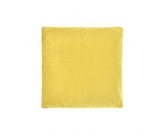 ZONS Coussin 45x45 Cm + Rembourage 480g 4 Couleurs (Jaune)