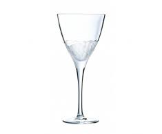 Cristal dArques L6726 Set de 6 Verre Ã Pied, Cristallin, Transparent, Taille Unique