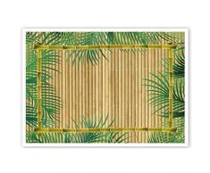 Garcia de pou Sets De Table Offset Palms 70 G/M2 31X43 Cm CuatricromÃ­a Litos - 500 unitÃ©s