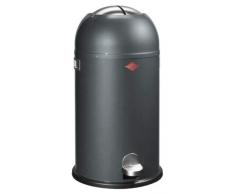 Wesco Kickmaster Poubelle Acier inoxydable Gris anthracite 33 litres