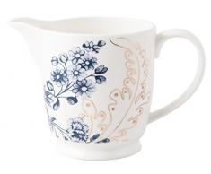 V&A Palmers Soie Pot à Lait Pot à Lait, Porcelaine, Blanc