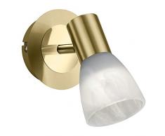 Trio Leuchten JoJo Suspension LED, laiton mat, 1-flammig, E14